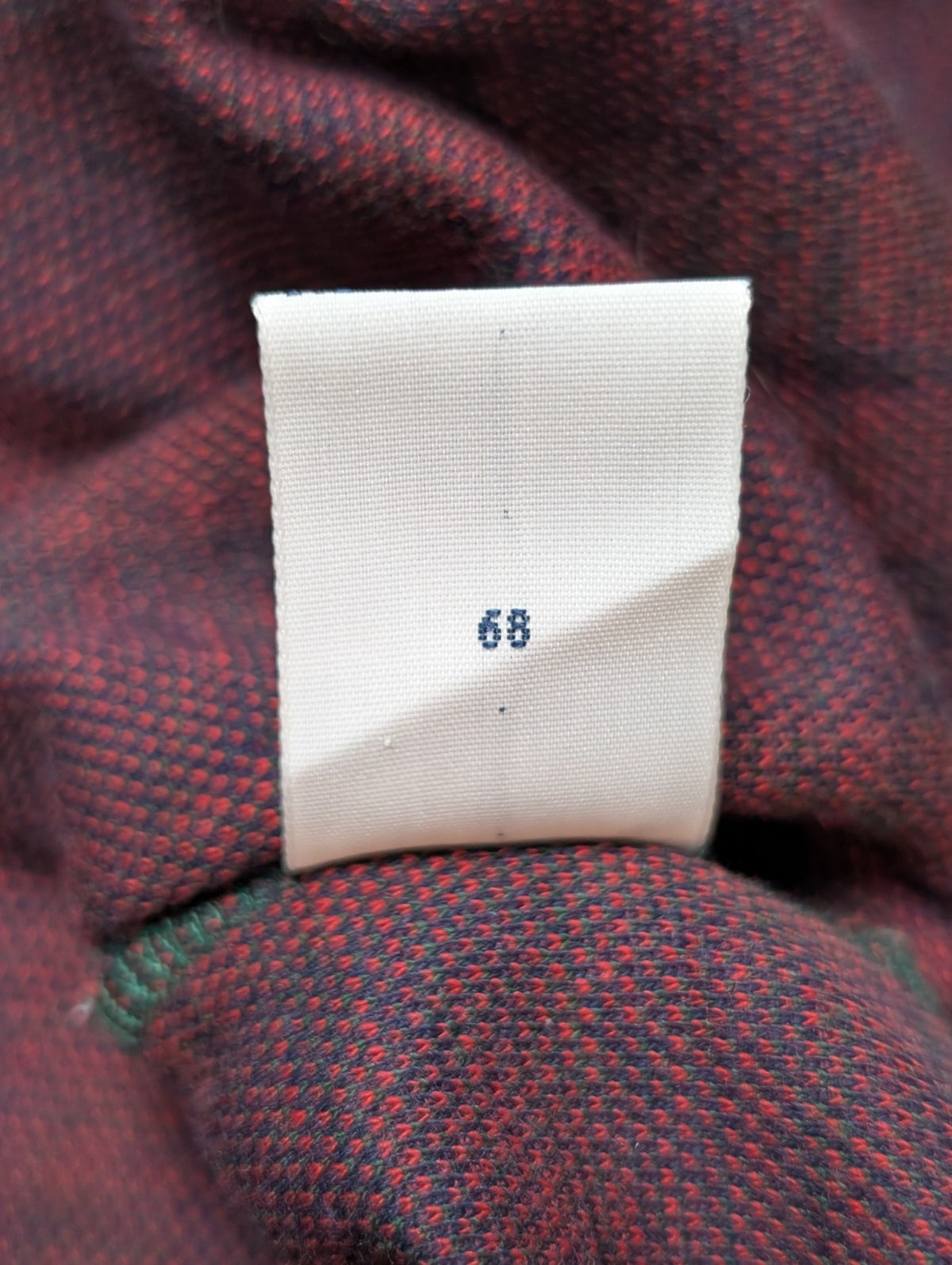 Polo manches courtes Polo Ralph Lauren L carreaux kaki bleu rouge poche coton