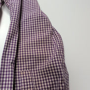 Chemise CHAPS à carreaux violet taille L #192e