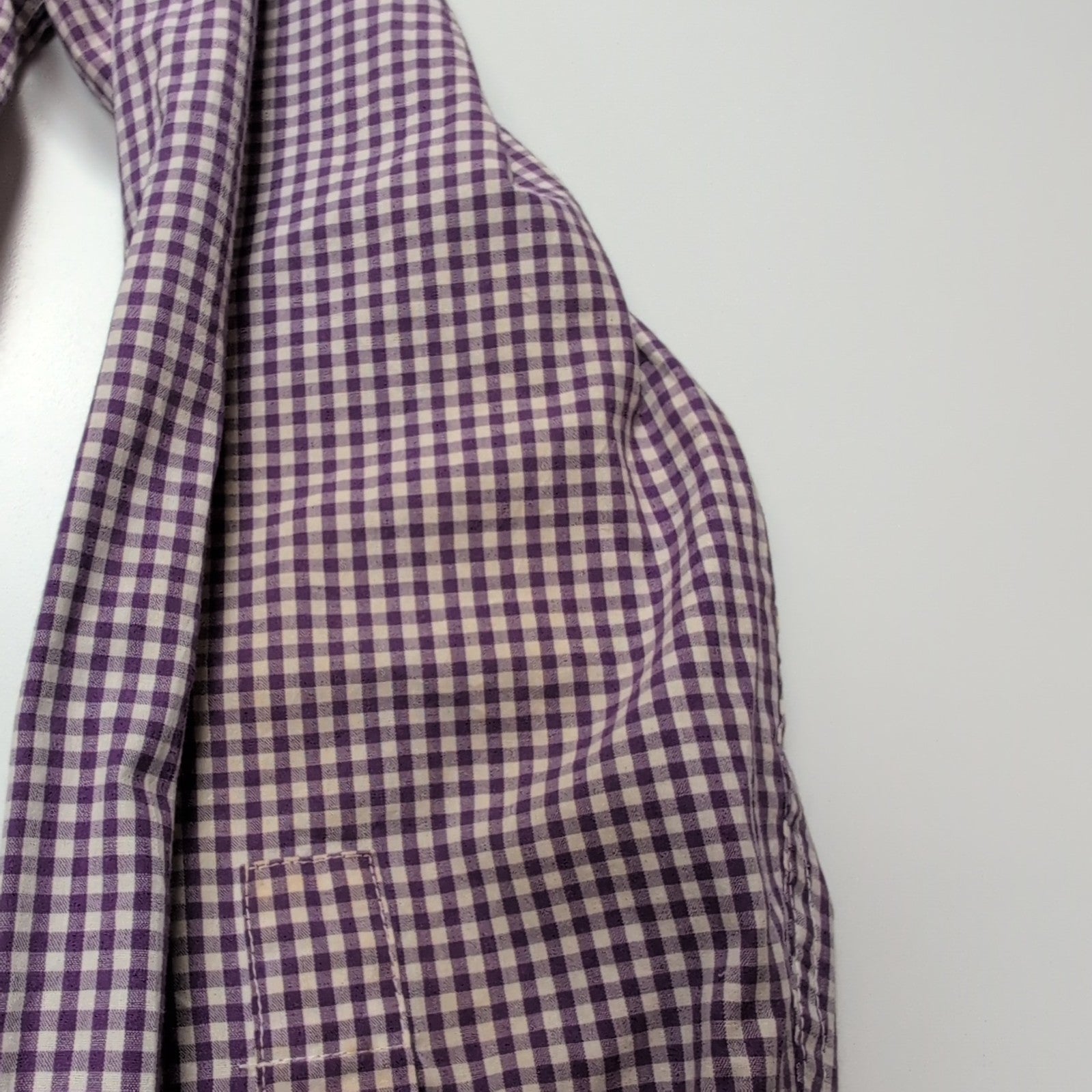 Chemise CHAPS à carreaux violet taille L #192e