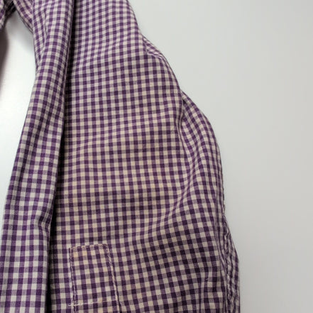 Chemise CHAPS à carreaux violet taille L #192e