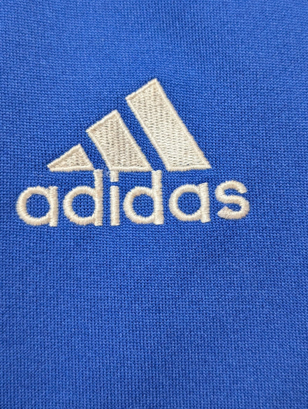Veste de survêtement Adidas Bleue Taille XL (Mesures réelles)