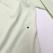 Chemise Montgomery Ward M/L Vert Pastel Col Pointe Made in Korea Vintage