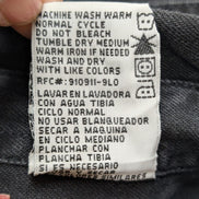 Chemise LEVI'S Jean Denim Noir Manches Longues Boutons Métal - Taille XL / XXL