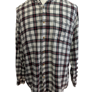 Chemise Flanelle CHAPS L Bûcheron Rouge Noir Blanc |279S