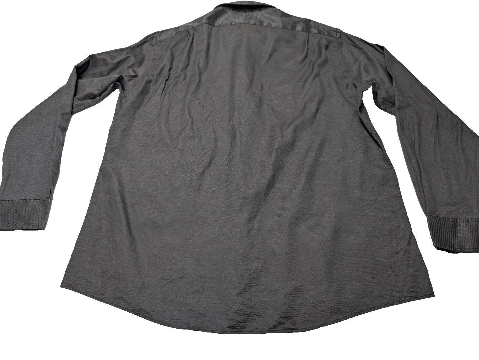 Chemise Dockers noire unie taille L manches longues homme
