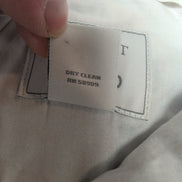 Pantalon Murano Baird McNutt 100% Lin Bleu Chino Taille W34 L34