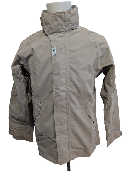 Blouson Pare-Pluie Étanche DECATHLON Beige Crème - Taille M - Capuche État Neuf