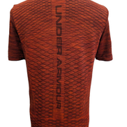 Maillot Gardien de But Under Armour Soccer Homme Orange Ambre & Noir Taille M