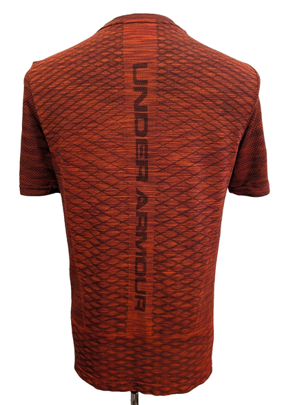 Maillot Gardien de But Under Armour Soccer Homme Orange Ambre & Noir Taille M