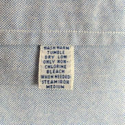 Chemise Ralph Lauren XL Oxford Logo Marron Coton Manches longues