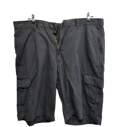 Short Dickies Cargo Noir Homme W42 Multi Poches Coupe Droite Très Bon État