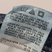 Jean Wrangler Homme Vintage Bleu W36 L30 Denim Épais Robuste Travail Pantalon