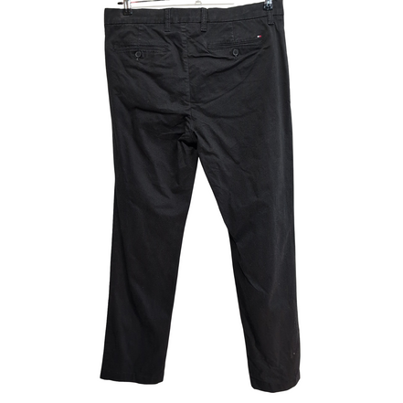 Pantalon chino Tommy Hilfiger stretch noir taille W34xL32 FR44 #49ct
