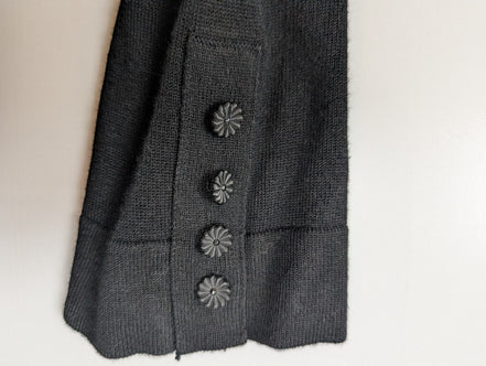Gilet Court Tommy Hilfiger Femme Noir Rayonne Style Soie Taille S Excellent État