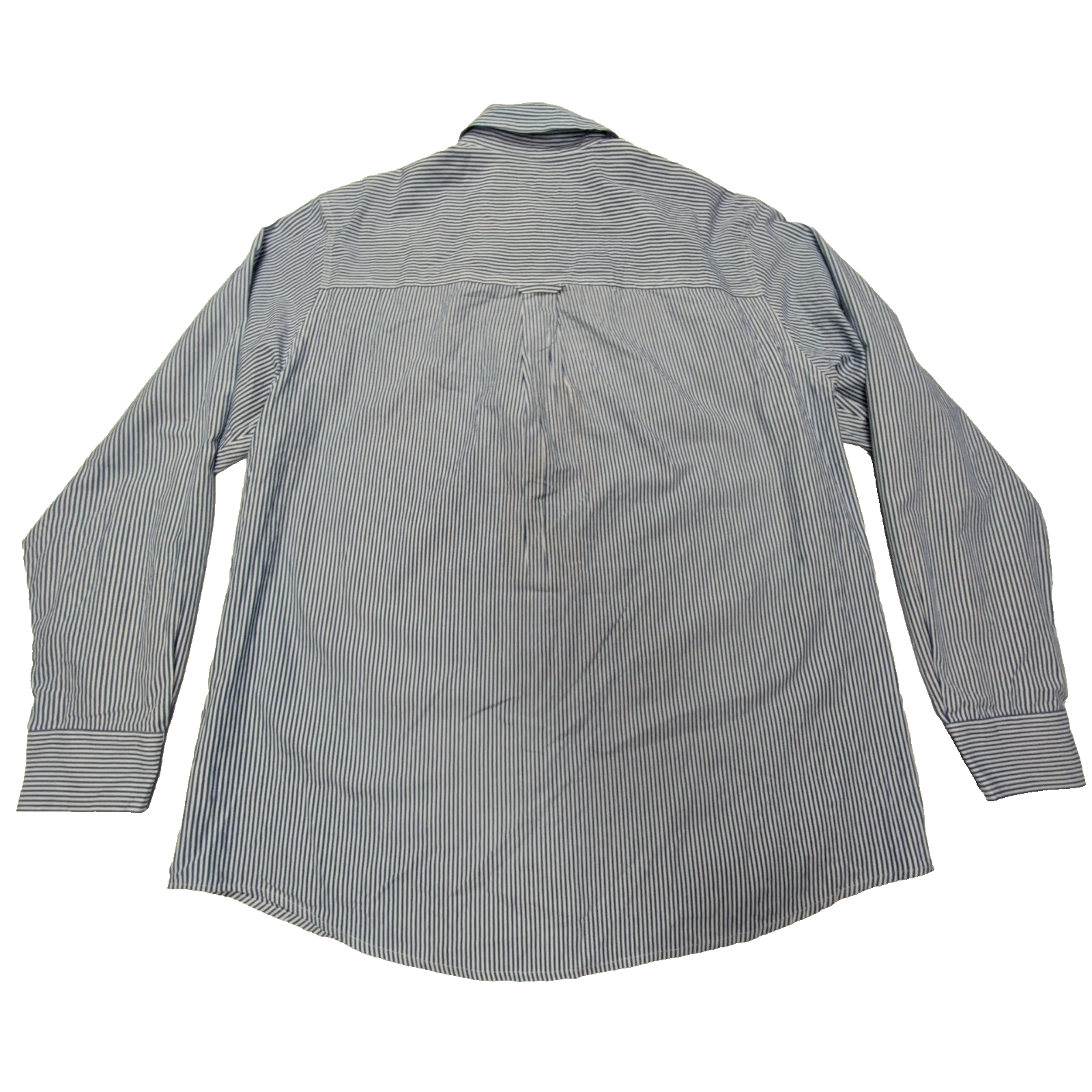 Chemise CHAPS à rayures bleues taille L #111e