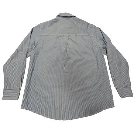 Chemise CHAPS à rayures bleues taille L #111e