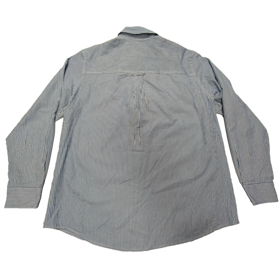Chemise CHAPS à rayures bleues taille L #111e
