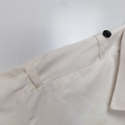 Chemise Churchill Made in Britain Blanche Uniforme Épaulettes M/L Officier