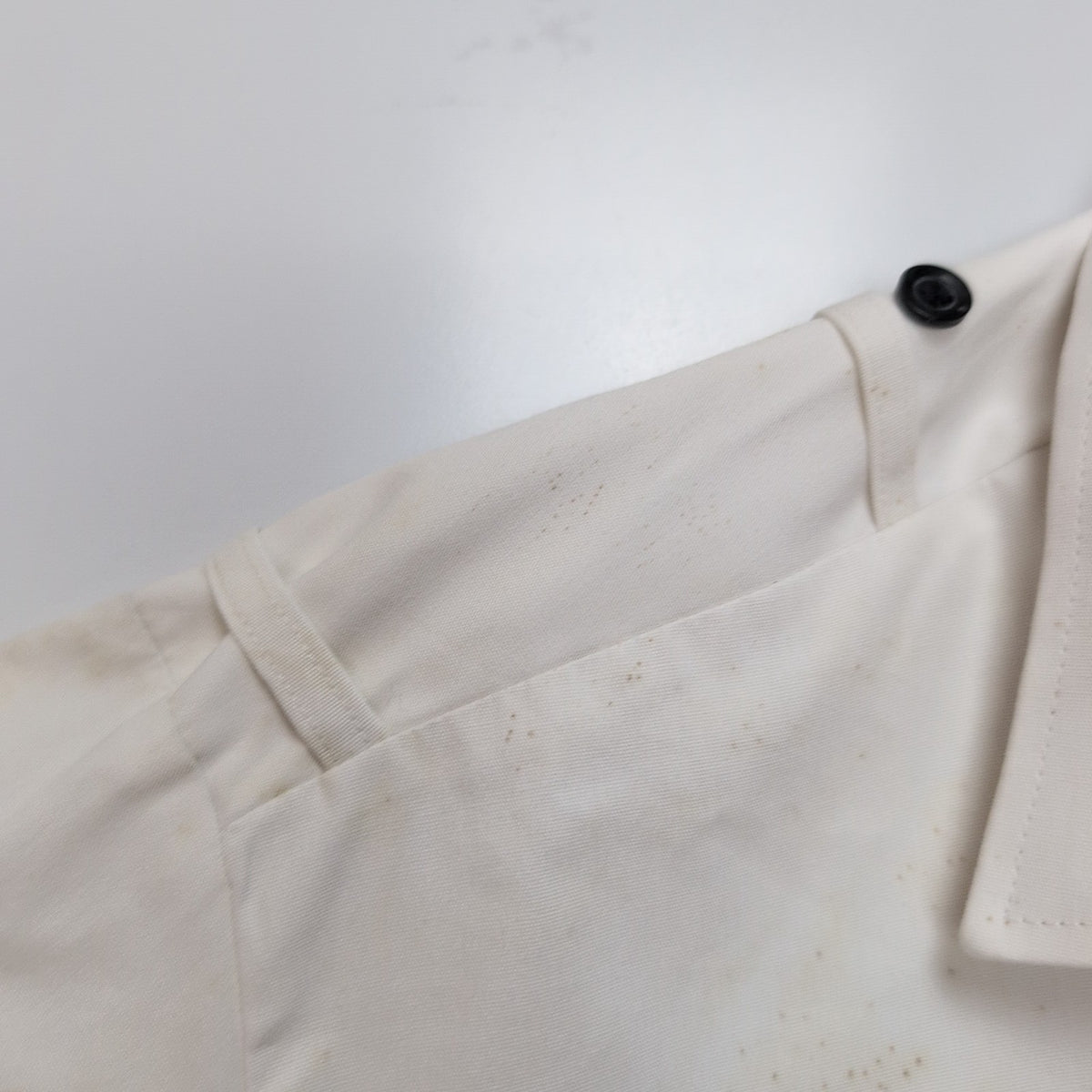 Chemise Churchill Made in Britain Blanche Uniforme Épaulettes M/L Officier