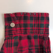 Chemise Ralph Lauren Big Shirt XL carreaux rouge noir logo marine manches longue