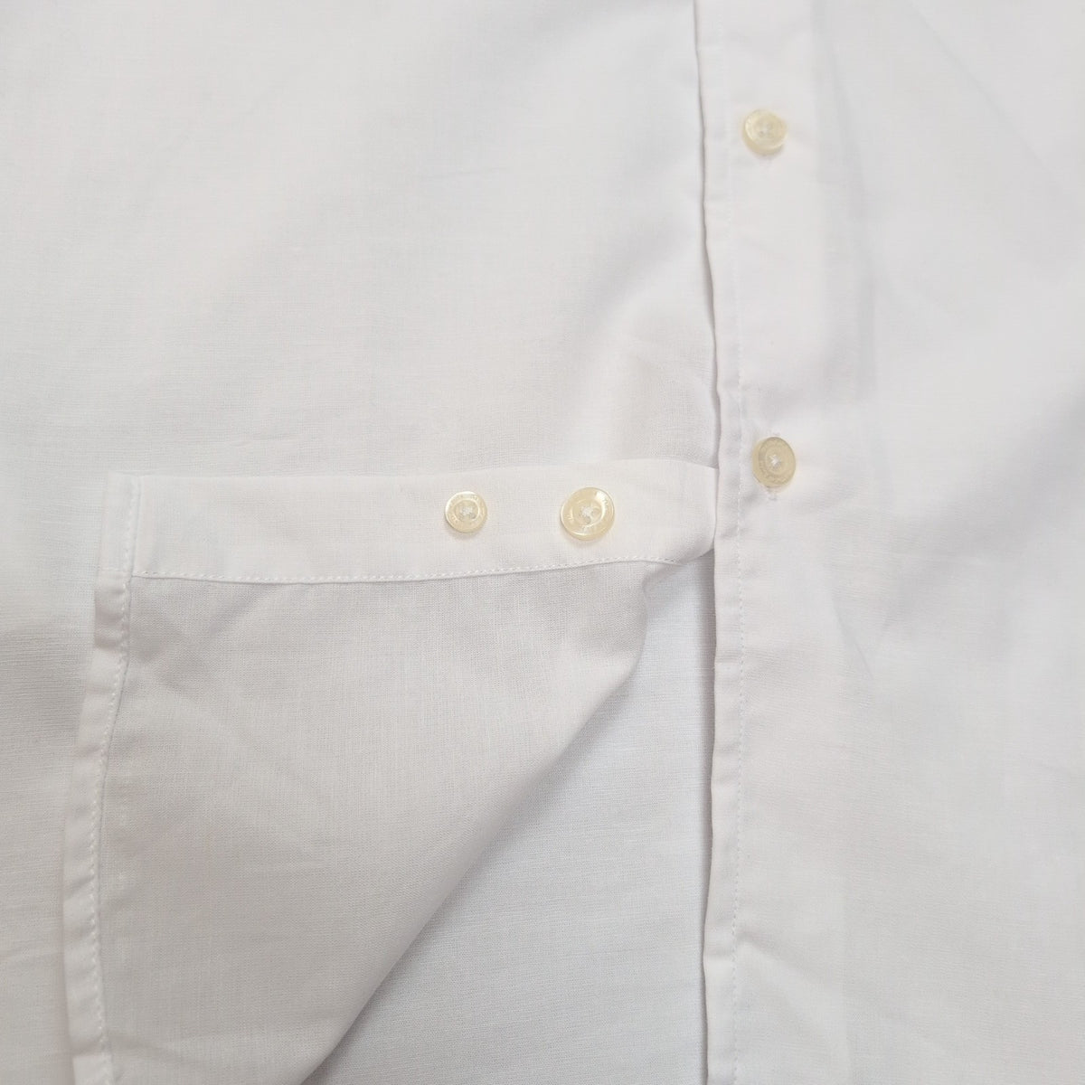 Chemise The Time Of Bocha L Neuve Étiquette Blanc Coton Logo Pirate Tête de mort