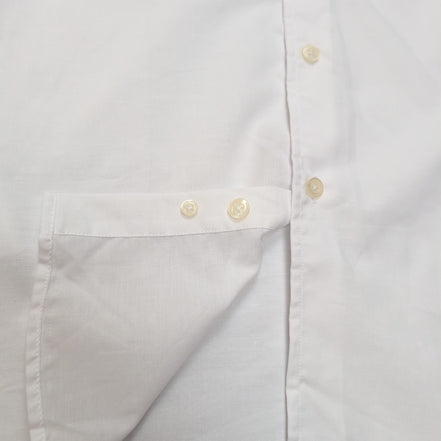 Chemise The Time Of Bocha L Neuve Étiquette Blanc Coton Logo Pirate Tête de mort