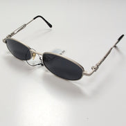 Lunettes de soleil Y2K JSSCTCA Style Rétro Ressorts Industriel Branches Fines