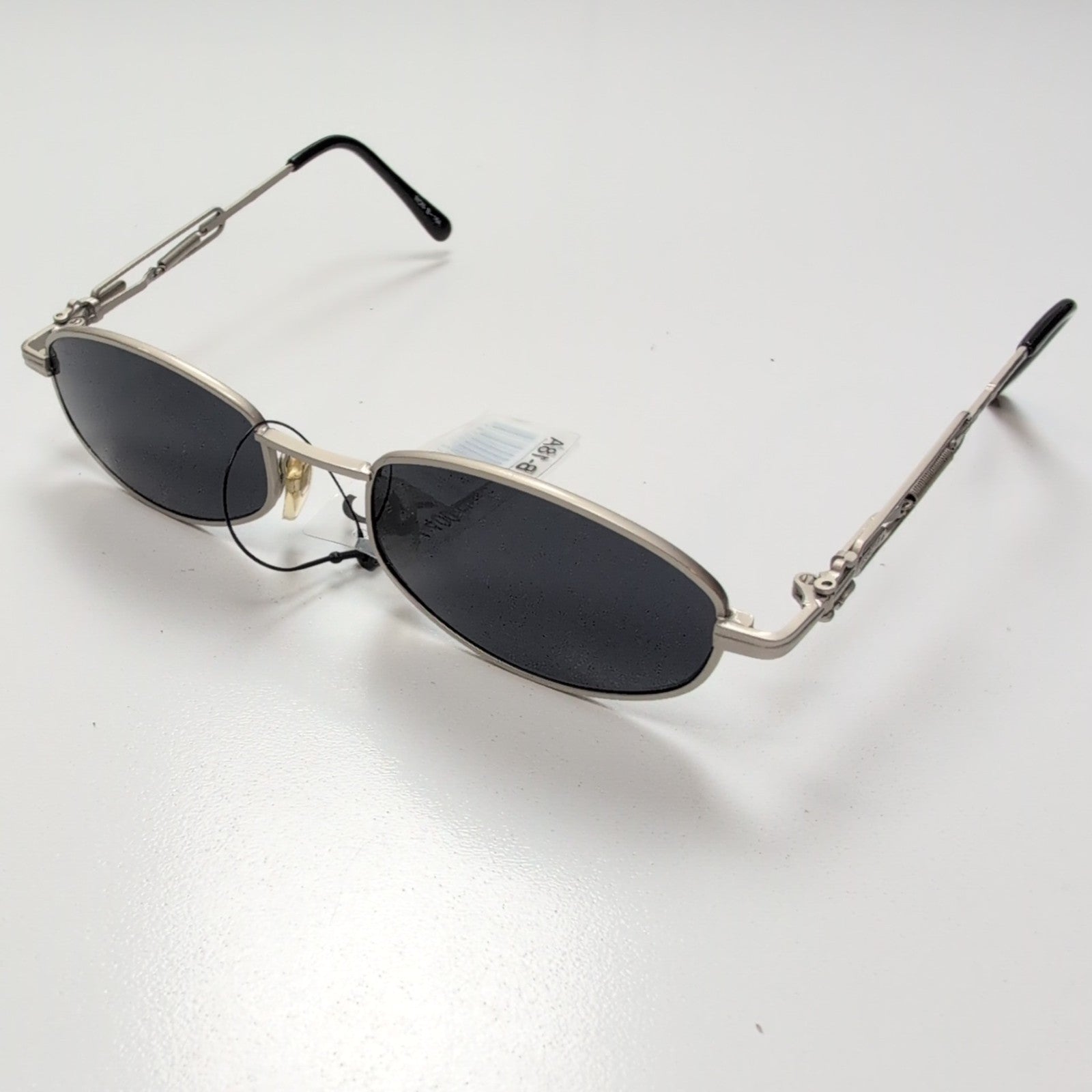Lunettes de soleil Y2K JSSCTCA Style Rétro Ressorts Industriel Branches Fines