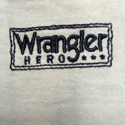 Chemise Wrangler Manche Courte Bleue et Blanche Carreaux Taille L Une Poche