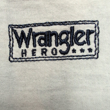 Chemise Wrangler Manche Courte Bleue et Blanche Carreaux Taille L Une Poche
