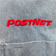 Chemise Dickies Jean Bleu PostNet Brodée L 100% Coton Workwear