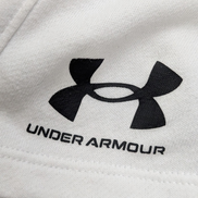 Short de sport Under Armour Coton Confort Blanc - Femme Taille M