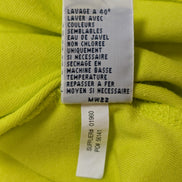 Polo manches courtes Polo Ralph Lauren jaune logo bleu coton Custom Fit L