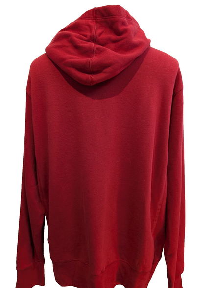 ➜ Sweat à Capuche Nike - Grand Logo Swoosh - Rouge Foncé - Taille XL