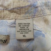 Chemise hawaïenne Batik Bay manches courtes taille XL