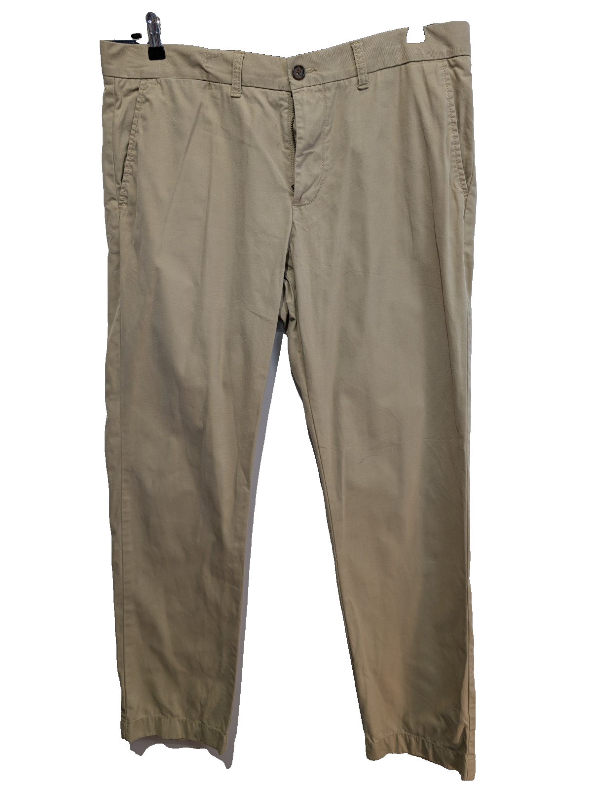 Pantalon Chino TOMMY HILFIGER Beige 🌿 Taille W36 L32 🌿 Coupe Taylored Fit Chic