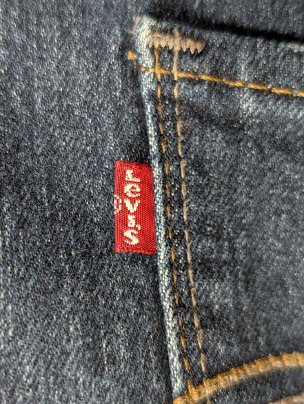 Jean Levi's 524 Femme Bleu Skinny Ultra Stretch W31 L32 Authentique