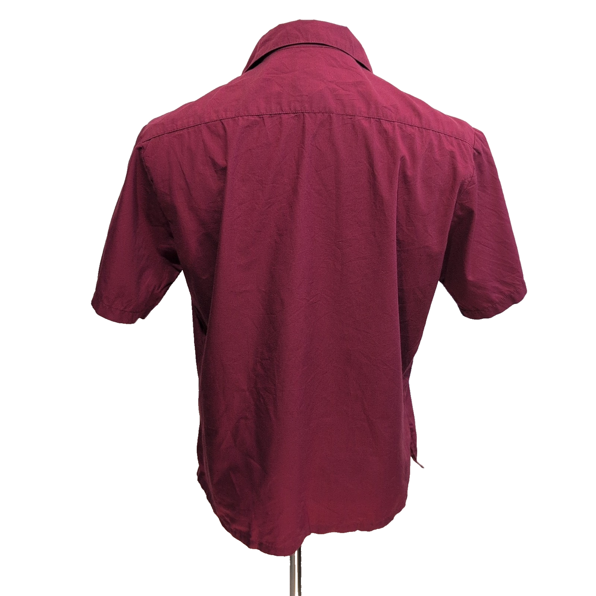 Chemise Hawaïenne Renato Collezione M Bordeaux Style Cuba Panama 4 Poches