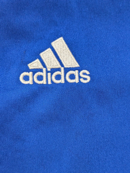 Veste Adidas Bleue Taille L Coupe Longue Sportswear Training Zippée - BEG