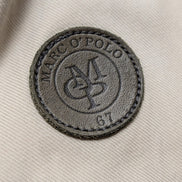 Marc O'Polo Veste Blouson Coton Crème Beige M Capuche Col Field Jacket | 313BSR