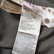 Chemise LEVI'S Vintage Kaki Coton Épais Boutons Métal M. Longues Taille L
