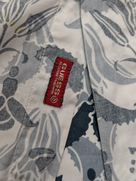 Chemise hawaïenne Guess manches courtes taille M #731 hawaienne