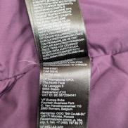 Veste Matelassée The North Face Violet Motifs Lotus Fluo - Taille S M