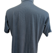 Polo Patagonia Capilene Bleu Col Zippé - Taille L Ajusté