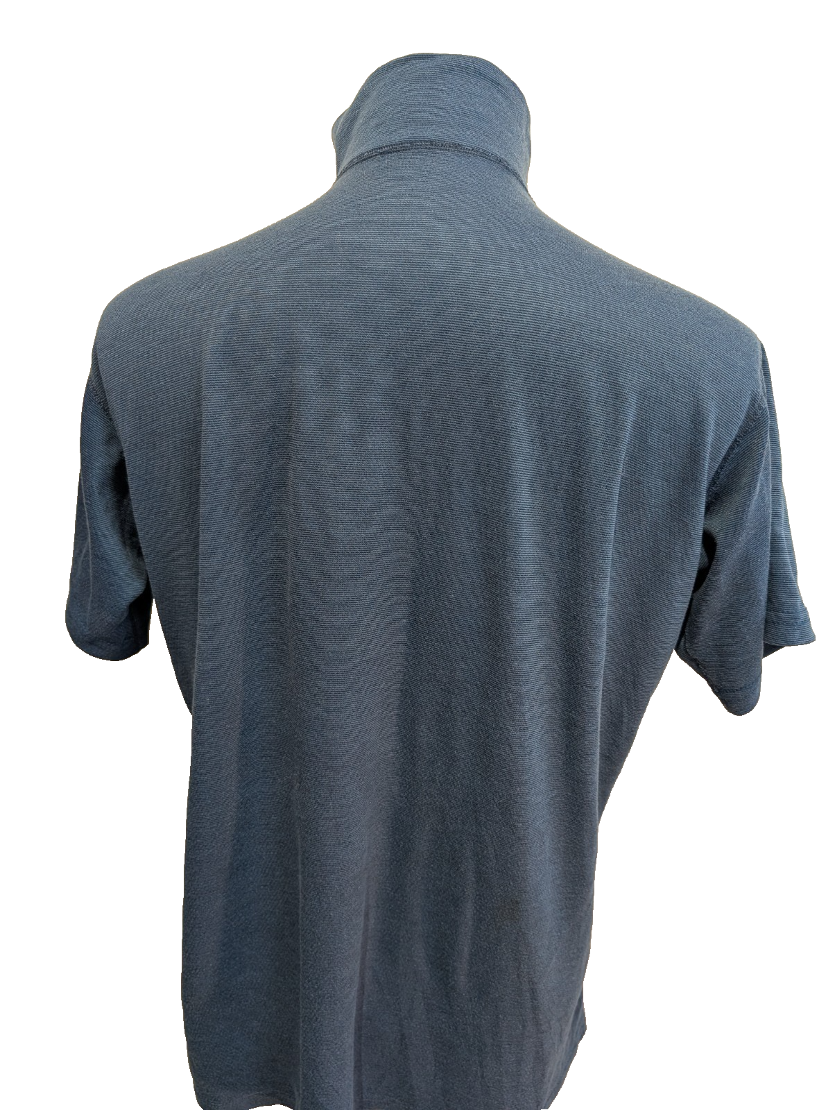 Polo Patagonia Capilene Bleu Col Zippé - Taille L Ajusté