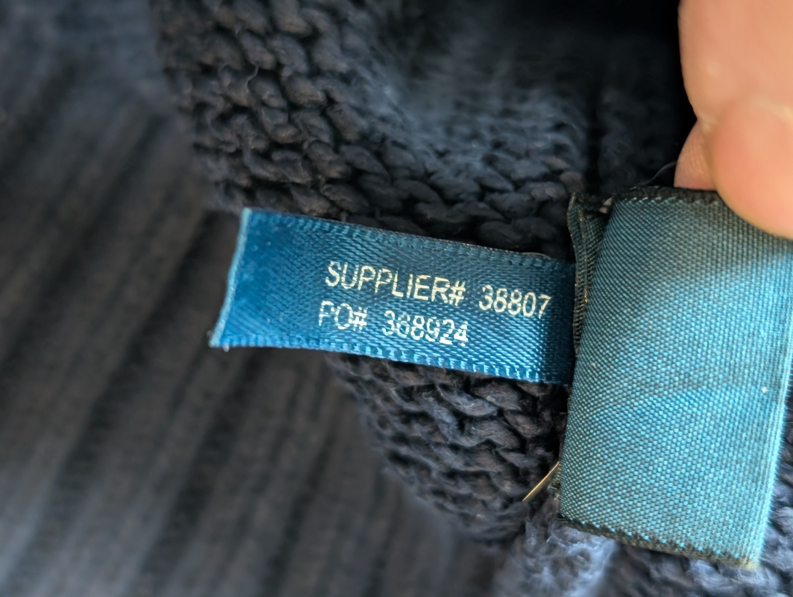 Pull Polo Ralph Lauren Col Zippé Bleu Marine 100% Coton Taille M Vintage
