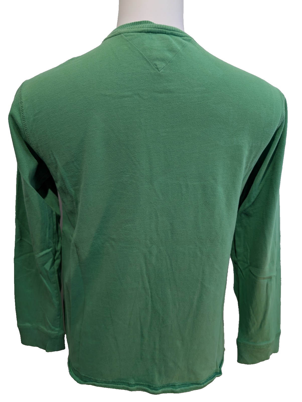 Pull sweat Tommy Hilfiger vert 16-18 ans taille L col rond