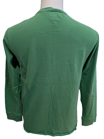 Pull sweat Tommy Hilfiger vert 16-18 ans taille L col rond