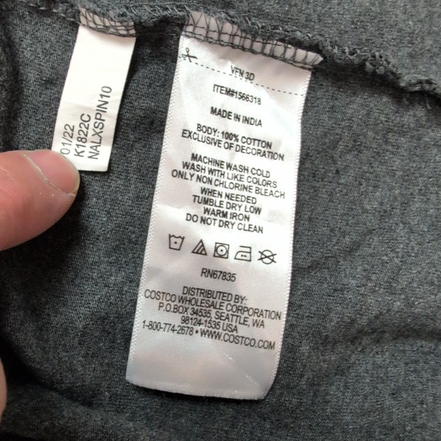 Chemise Nautica XL Gris Foncé Maille Coton Type Polo Manches Courtes
