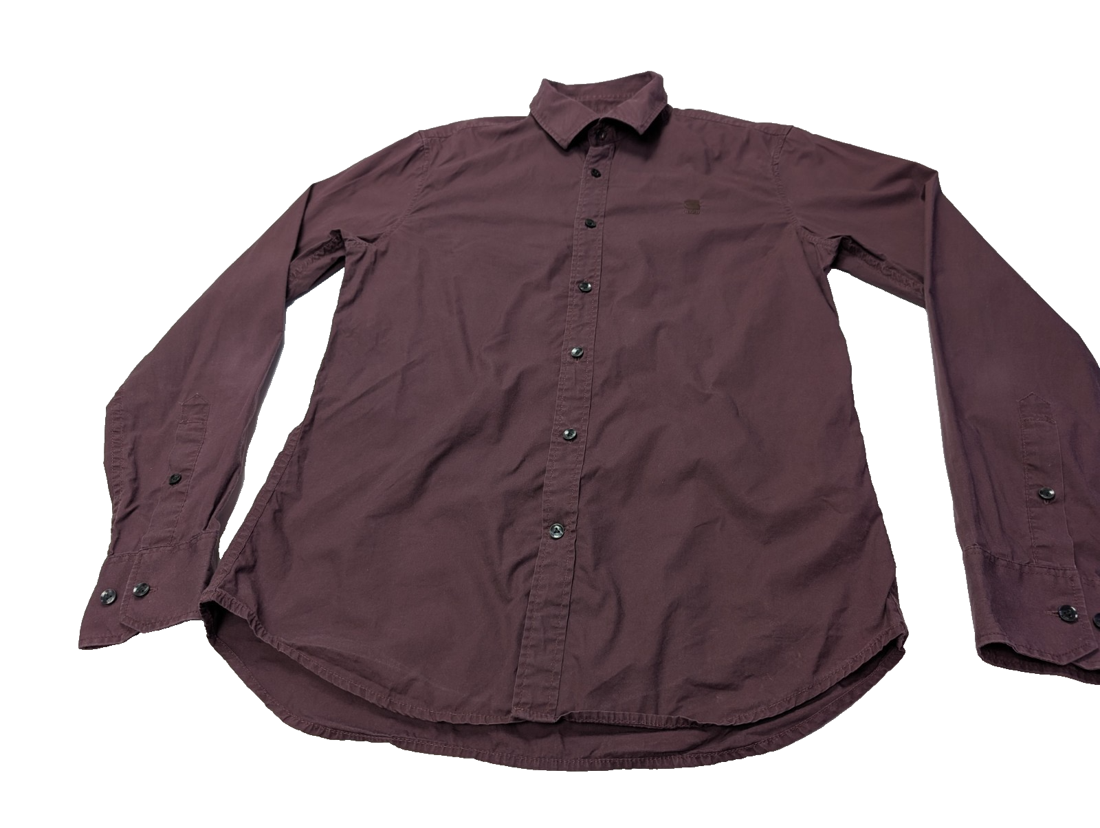 Chemise G-Star bordeaux uni taille L #146msch